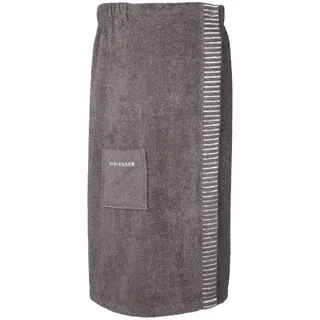 SCHIESSER Saunakilt 29,5 x 27 cm silber