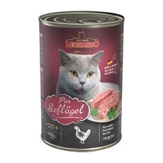 6x 400 g Pasăre pură All Meat Leonardo Hrană umedă pentru pisici