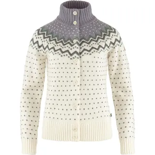 Fjällräven Övik Knit Cardigan W Damen Chalk White-Flint Grey Größe XL