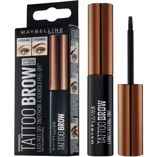 Maybelline New York Tattoo Brow Gel Tint, Mit Peel-off-Formel, Nr. 1 Light Brown, 5 ml
