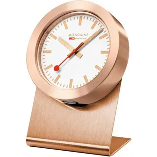 Mondaine A660.30318.82SBK magnetische roségoldene Wanduhr Tischuhr
