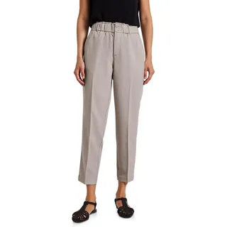 Street One Melange-Look Paperbag Hose