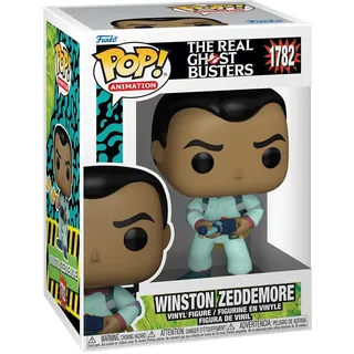 Funko Pop! Animation: TRG - Winston Zeddemore - The Real Ghostbusters - Vinyl-Sammelfigur - Geschenkidee - Offizielle Handelswaren - Spielzeug Für Kinder und Erwachsene - Cartoons Fans