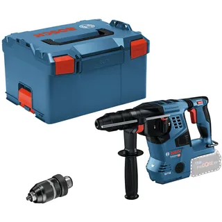 Bosch GBH 18V-28 CF inkl. Tiefenanschlag, Seitengriff, Bohrer-/Meißelfett, Transportkoffer