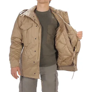 Mil-Tec US Feldjacke M65 T/C mit Futter (Sale) khaki, • M