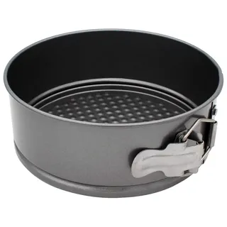 Abcsea 1 Stück Springformen, Backformen für Kuchen, Robuster 1 mm Kohlenstoffstahl, Runde Kuchenform, Springform Kuchenform, Backform mit Antihaftbeschichtung, 22 cm Runde Pfanne