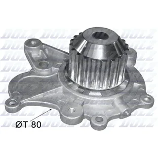 DOLZ Wasserpumpe Ø80mm für KIA Sportage II Carens III Magentis Hyundai Elantra Cerato I Tucson Santa Fé Sonata V Cee'd Grandeur I30 Pro H222