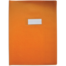 Elba Agneau Heftschoner aus PVC, blickdicht, A4, 25 Stück, Orange
