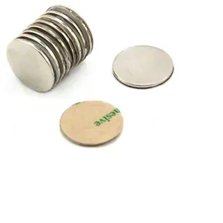 Magnetastico | 10 Stück Selbstklebende Neodym Magnete N52 Scheibe 20x1 mm| Extra Starke Klebemagnete mit Gegenstück und 3M Klebeband| Magnet selbstklebend flach mit Klebefolie, Magnete extra stark
