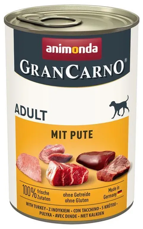 Bild von GranCarno Adult Pute Hundefutter nass