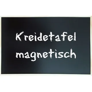 Kreidetafel Schultafel Magnetisch 80 x 120 cm Tafel Pinnwand Magnettafel Holzrahmen