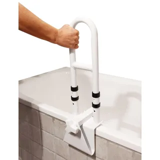PEPE Mobility - Badewannen Einstiegshilfe Verstellbar 5-14 cm, Haltegriffe, Ein und Ausstiegshilfe Senioren