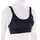 Damen Mid Impact Sport-BH 002 schwarz/schwarz M A/C