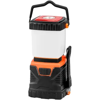 Vevor LED-Campinglaterne, 1000 lm, 360°-Beleuchtung, 4 Beleuchtungsmodi, batteriebetriebene Campinglampe, Taschenlampe für den Außenbereich, ideal zum Wandern, Angeln, Stromausfälle & Reparaturen