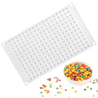 Silikonform Kugel Backform 228 Löcher Ø 5mm, Pralinenform Kugel Silikonform Schokoladenformen Kugelform Silikon für DIY, Pralinenform Rund Klein für Gelee Pudding Süßigkeiten Schokoladenkugel