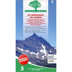 Val Germanasca - Val Chisone 1:25.000