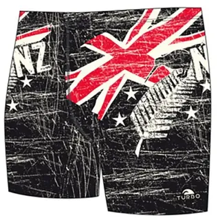 Turbo New Zealand Vintage 2013 Jammer - Black / Red - 5XL