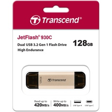 Bild JetFlash 930C 128 GB gold USB 3.2