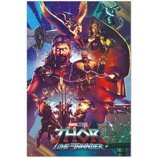 Marvel Poster Thor Love And Thunder