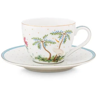 PIP STUDIO Jolie Dots Gold Espressotasse & Untertasse 0,12 l