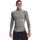 Armour ColdGear Mock Kompressionsshirt Herren 020 charcoal light heather/black XXL