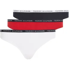 Tommy Hilfiger Underwear Slip, (3 St.), mit schmalem Logobündchen, bunt