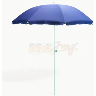 Strand Sonnenschirm 180 cm UV30 Beach, blau - Gelb