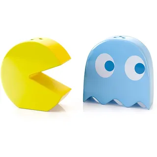 balvi - Pac-Man Salz- und Pfefferstreuer. Aus Keramik hergestellt. 2-teilig.