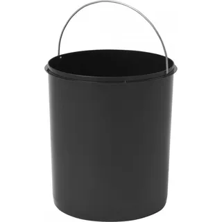 Hailo Inneneimer 1138739 schwarz 15 Liter 324 x 270 mm rund mit Henkel - Schwarz