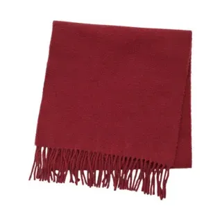 Gant für Herren. 9920203 Roter Wollschal (OSFA), Lässig, Wolle