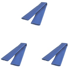 Connex Gurt- und Kantenschutz 500 mm - blau - Geeignet für Gurtbreiten bis 35 mm - Aus strapazierfähigem PVC/Gurtbandschoner/Spanngurtsschoner / DY270633 (Packung mit 3)