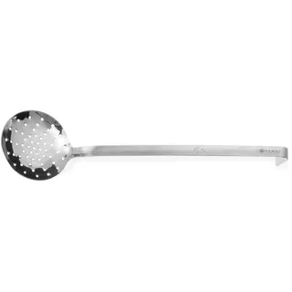 HENDI Schaumlöffel, Stück gemäß den HACCP, Dicke 2,7mm, Schöpflöffel, Suppenschöpfer, ø100x400mm, Edelstahl