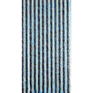 Türvorhang Flauschi Braun-Beige 100 cm x 200 cm