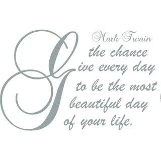 KOMAR Deko-Sticker Beautiful 100 cm x 70 cm