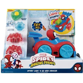 MARVEL Spidey-Fahrzeug, Mehrfarbig, normal (Jazwares SNF0201)