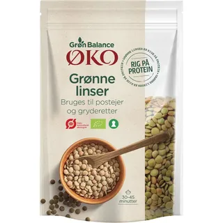 Grüne linsen BIO - 400 g