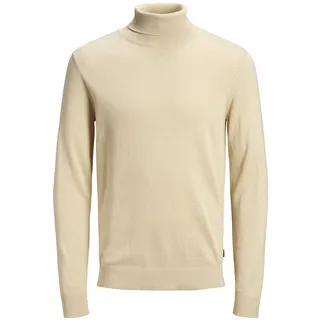 JACK & JONES Rollkragenpullover »Emil Knit Roll« Jack & Jones beige