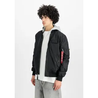 Alpha Industries MA-1 TT Hood Bomberjacke schwarz,