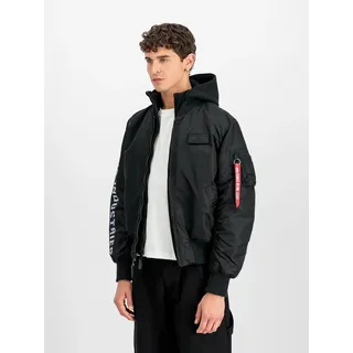 Alpha Industries MA-1 D-Tec schwarz M