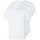 T-Shirt SELECTED SLHROLAND SS O-NECK TEE 3-PACK NOOS Herren Gr XXL weiß hellweiß Jersey Obermaterial 95 Baumwolle 5 Elasthan unifarben Basic regular fit normal Rundhals Shirts T-Shirt Topseller