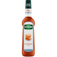 Mathieu Teisseire Karamell 0% Zuckerfreier Sirup, Für Getränke, Erfrischungsgetränke, Cocktails, Kaffee und Desserts, 70cl Flasche