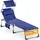 Bari Sonnenliege 210 x 60 x 81 cm Blau