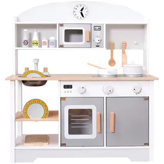 Kinderküche 26,5/68/73,5 cm , Holz , 68x73.6x26.5 cm , Spielzeug, Kinderküchen