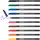 1200 Fasermaler Color Pen, 10er Set, 0.5-1 mm, Sortiert (10er-Set)