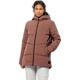 Jack Wolfskin KAROLINGER Long JKT W Jacket, wild Ginger, M