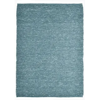Sansibar Sylt Webteppich Hörnum 190x290 cm , Petrol , Textil , Uni , Rechteckig , 190x290 cm , für Fußbodenheizung geeignet , Teppiche und Böden, Teppiche, Webteppiche