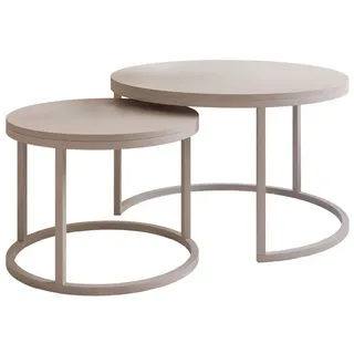 lookway CIRI Beige Matt Rund 2in1