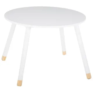 Atmosphera Kindertisch Douceur 60 x 43 cm Kiefer lackiert weiß
