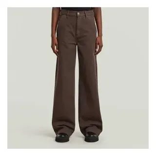 G-Star für Damen. D26432-E078-H178 Jeans Deck 2.0 High Loose Chino braun (27/32), Lässig, Baumwolle