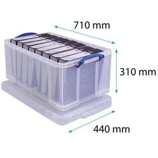 Really Useful Box Aufbewahrungsbox 71 x 31 x 44 cm 1-tlg. transparent